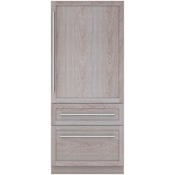 Thermador Freedom 36 Inch Wide 18.8 Cu. Ft. Energy Star Certified Panel Ready Bottom Freezer Refrigerator Panel Ready