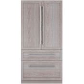 Thermador Freedom 42 Inch Wide 23.1 Cu. Ft. Energy Star Certified Panel Ready French Door Refrigerator Panel Ready