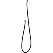 ThermaSol 60" Stainless Steel Handshower Hose Matte Black