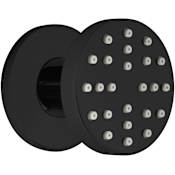 ThermaSol Single Function Round Brass Body Spray Matte Black