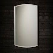 ThermaSol Avant 12-1/2" W x 22" H Modern Rectangular Frameless Bathroom Mirror N/A