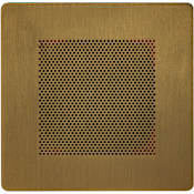 ThermaSol Self Powered Bluetooth Steam Shower Speakers Antique Brass