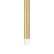 Thesis Manhattan 1 Light 1" Wide LED Mini Pendant Brushed Gold