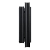 Thesis Kestrel 3 Light 22" Tall 5CCT LED Outdoor Wall Sconce Textured Black