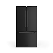 Thor Kitchen Gordon Ramsay 36 Inch Wide 20.3 Cu. Ft. Energy Star Certified French Door Refrigerator with Fast Cooling and Fast Freezing Matte Black
