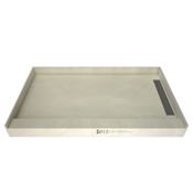 Tile Redi WonderFall Trench 32" x 48" Rectangular Shower Base with Single Threshold and Right Drain Tileable