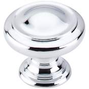 Top Knobs Dome 1-1/8 Inch Mushroom Cabinet Knob from the Nouveau III Collection Polished Chrome