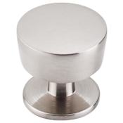 Top Knobs Essex 1-3/16 Inch Mushroom Cabinet Knob from the Nouveau III Collection Brushed Satin Nickel