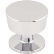 Top Knobs Essex 1-3/16 Inch Mushroom Cabinet Knob from the Nouveau III Collection Polished Chrome