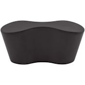 Top Knobs Infinity 2-1/8 Inch Designer Cabinet Knob from the Nouveau II Collection Flat Black