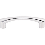 Top Knobs Hidra 3-3/4 Inch Center to Center Handle Cabinet Pull from the Nouveau III Collection Polished Chrome