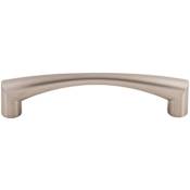 Top Knobs Hidra 5-1/16 Inch Center to Center Handle Cabinet Pull from the Nouveau III Collection Satin Brushed Nickel