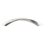 Top Knobs Twist 5 Inch (128 mm) Center to Center Arch Cabinet Pull from the Nouveau III Series - 25 Pack Brushed Satin Nickel