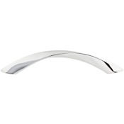 Top Knobs Twist 5-1/16 Inch Center to Center Arch Cabinet Pull from the Nouveau III Collection Polished Chrome