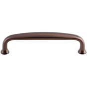 Top Knobs Charlotte 4 Inch Center to Center Handle Cabinet Pull from the Dakota Collection Oil Rubbed Bronze
