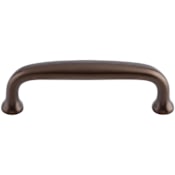 Top Knobs Charlotte 3 Inch Center to Center Handle Cabinet Pull from the Dakota Collection Oil Rubbed Bronze