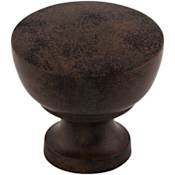 Top Knobs Bergen 1-1/4 Inch Mushroom Cabinet Knob from the Nouveau III Collection Patina Rouge