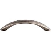 Top Knobs Arc 4 Inch Center to Center Arch Cabinet Pull from the Dakota Collection Pewter Antique