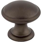 Top Knobs Rounded 1-1/4 Inch Mushroom Cabinet Knob from the Dakota Collection Oil Rubbed Bronze