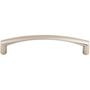 Top Knobs Griggs 5-1/16 Inch Center to Center Handle Cabinet Pull from the Asbury Collection Polished Nickel