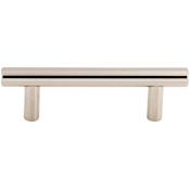Top Knobs Hopewell 3 Inch Center to Center Bar Cabinet Pull from the Asbury Collection Polished Nickel