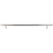 Top Knobs Hopewell 11-3/8 Inch Center to Center Bar Cabinet Pull from the Asbury Collection Polished Nickel