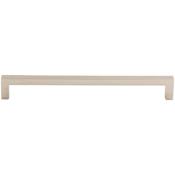 Top Knobs Square 8-13/16 Inch Center to Center Handle Cabinet Pull from the Asbury Collection Polished Nickel