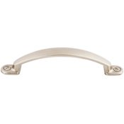 Top Knobs Arendal 3-3/4 Inch Center to Center Handle Cabinet Pull from the Asbury Collection Brushed Satin Nickel