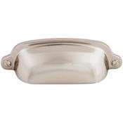 Top Knobs Cup 2-9/16 Inch Center to Center Cup Cabinet Pull from the Asbury Collection Polished Nickel