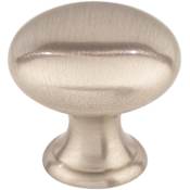 Top Knobs Mushroom 15/16 Inch Mushroom Cabinet Knob from the Asbury Collection Brushed Satin Nickel