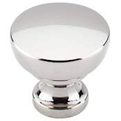 Top Knobs Bergen 1-1/4 Inch Mushroom Cabinet Knob from the Asbury Collection Polished Nickel