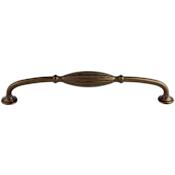 Top Knobs Tuscany 8-13/16 Inch Center to Center Handle Cabinet Pull from the Tuscany Collection Oil Rubbed Bronze