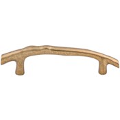 Top Knobs Twig 5 Inch Center to Center Designer Cabinet Pull from the Aspen Collection Light Bronze