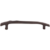 Top Knobs Twig 12 Inch Center to Center Designer Cabinet Pull from the Aspen Collection Medium Bronze