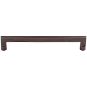 Top Knobs Flat 9 Inch Center to Center Handle Cabinet Pull from the Aspen Collection Medium Bronze