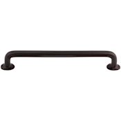Top Knobs Rounded 9 Inch Center to Center Handle Cabinet Pull from the Aspen Collection Medium Bronze