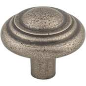 Top Knobs Button 1-3/4 Inch Mushroom Cabinet Knob from the Aspen Collection Silicon Bronze Light