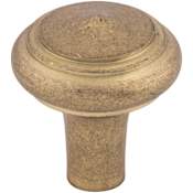 Top Knobs Peak 1-1/4 Inch Mushroom Cabinet Knob from the Aspen Collection Light Bronze