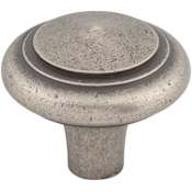 Top Knobs Peak 1-5/8 Inch Mushroom Cabinet Knob from the Aspen Collection Silicon Bronze Light
