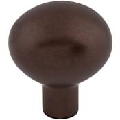 Top Knobs Large 1-7/16 Inch Oval Cabinet Knob from the Aspen Collection Mahogany Bronze