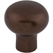 Top Knobs Rounded 7/8 Inch Mushroom Cabinet Knob from the Aspen Collection Mahogany Bronze