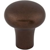 Top Knobs Rounded 1-1/8 Inch Mushroom Cabinet Knob from the Aspen Collection Mahogany Bronze