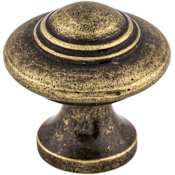 Top Knobs Ascot 1-1/4 Inch Mushroom Cabinet Knob from the Britannia Collection German Bronze