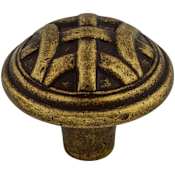Top Knobs Celtic 1-1/4 Inch Mushroom Cabinet Knob from the Tuscany Collection German Bronze