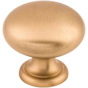 Top Knobs Mushroom 1-1/4 Inch Mushroom Cabinet Knob from the Somerset II Collection Brushed Bronze