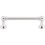 Top Knobs Grace 3-3/4 Inch Center to Center Handle Cabinet Pull from the Edwardian Collection Polished Chrome