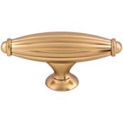 Top Knobs T-Handle 2-5/8 Inch Bar Cabinet Knob from the Tuscany Collection Brushed Bronze