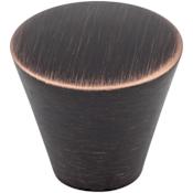 Top Knobs Cone 1-1/16 Inch Conical Cabinet Knob from the Nouveau Collection Tuscan Bronze