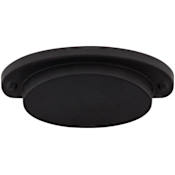 Top Knobs Dakota 2-9/16 Inch Center to Center Cup Cabinet Pull Flat Black