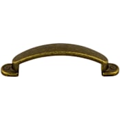 Top Knobs Arendal 3 Inch Center to Center Handle Cabinet Pull from the Somerset Collection German Bronze